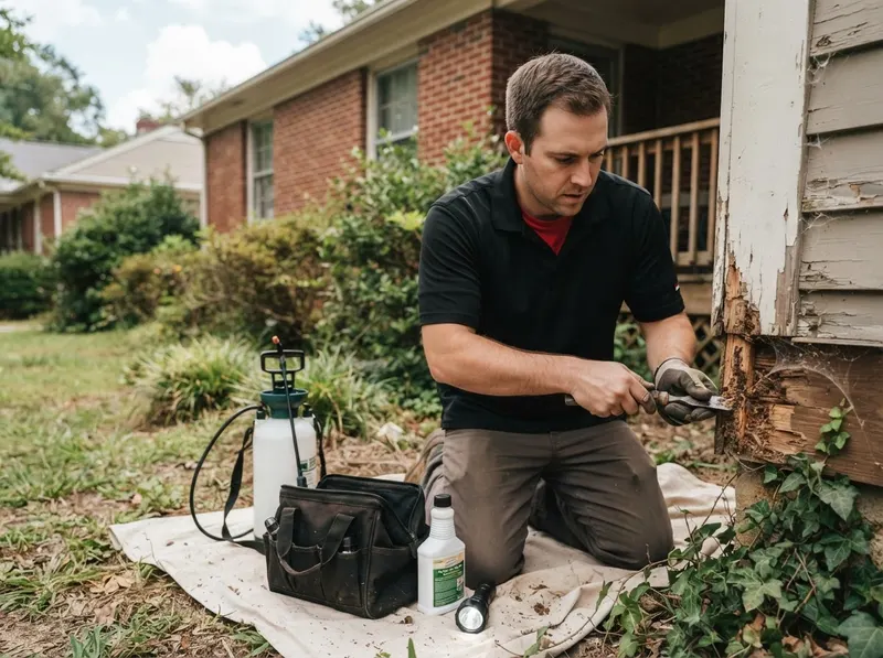 Carpenter Ant Structural Remediation in columbia, SC