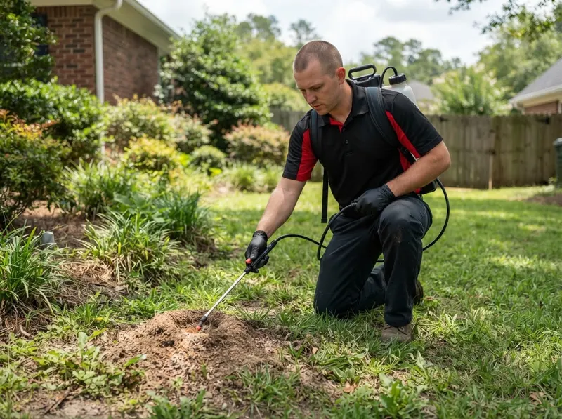 Fire Ant Mound Suppression in columbia, SC