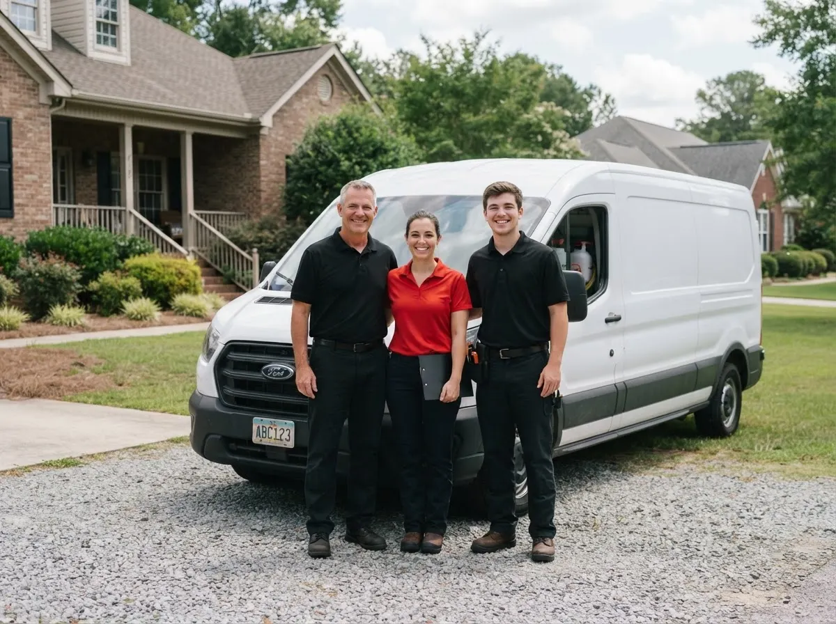 PrairieStone Pest Guard pest control service team in columbia, SC